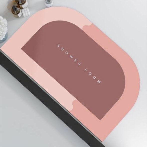 Modern Absorbent Bath Mat