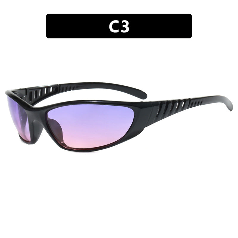 Women’s sporty sunglasses with aerodynamic design and polarized lenses Kalsten