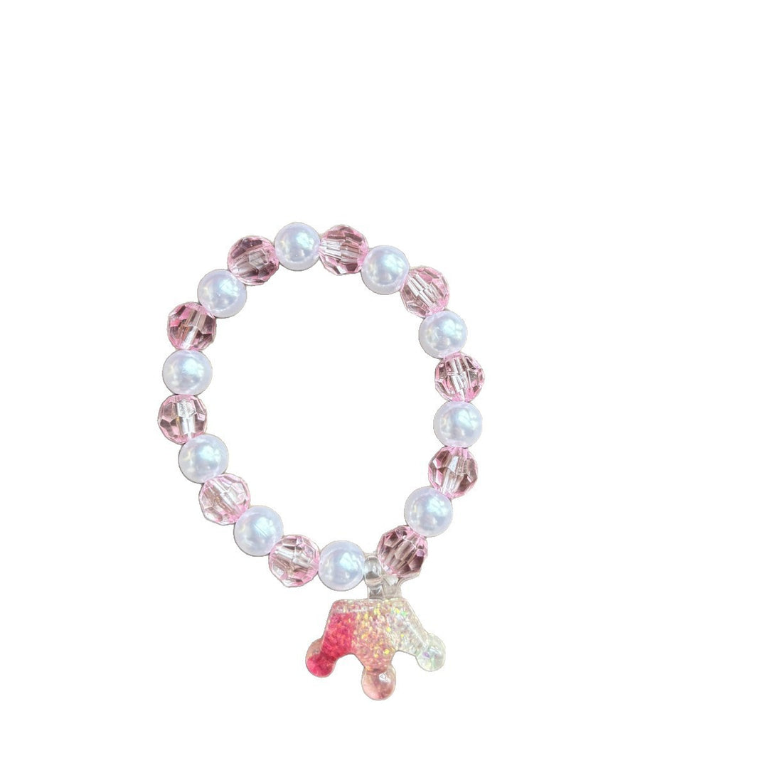 Cute bracelet with elephant charm Made of glass Kalsten