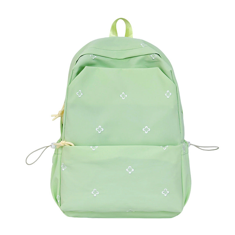 Floral Embroidered Casual Backpack Kalsten