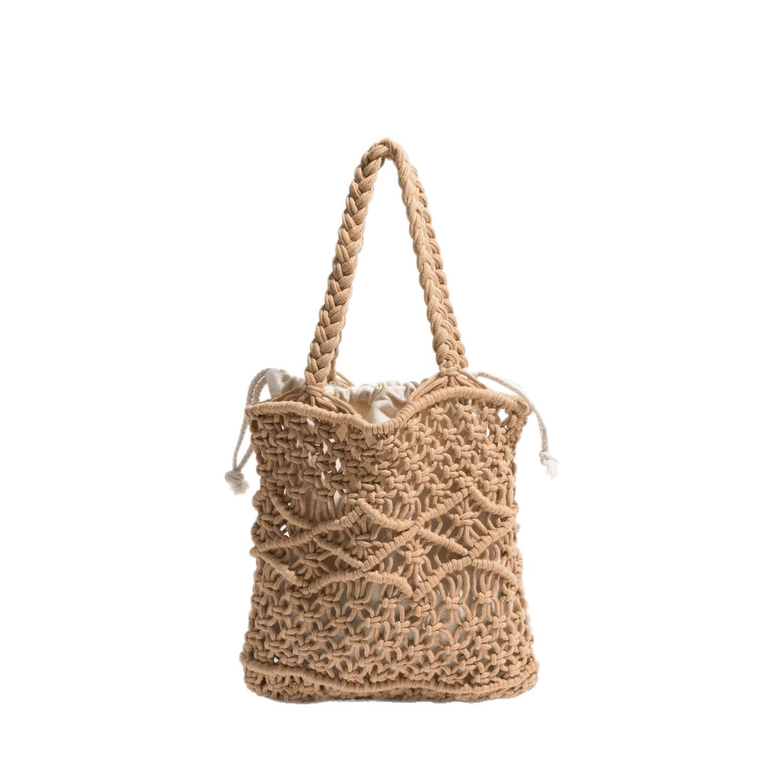 Hand-knotted macrame shopping bag Kalsten