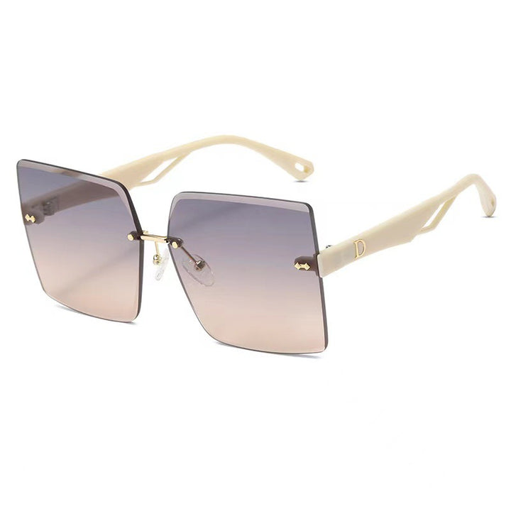 Women's fashionable square sunglasses with luxurious and elegant frame Kalsten