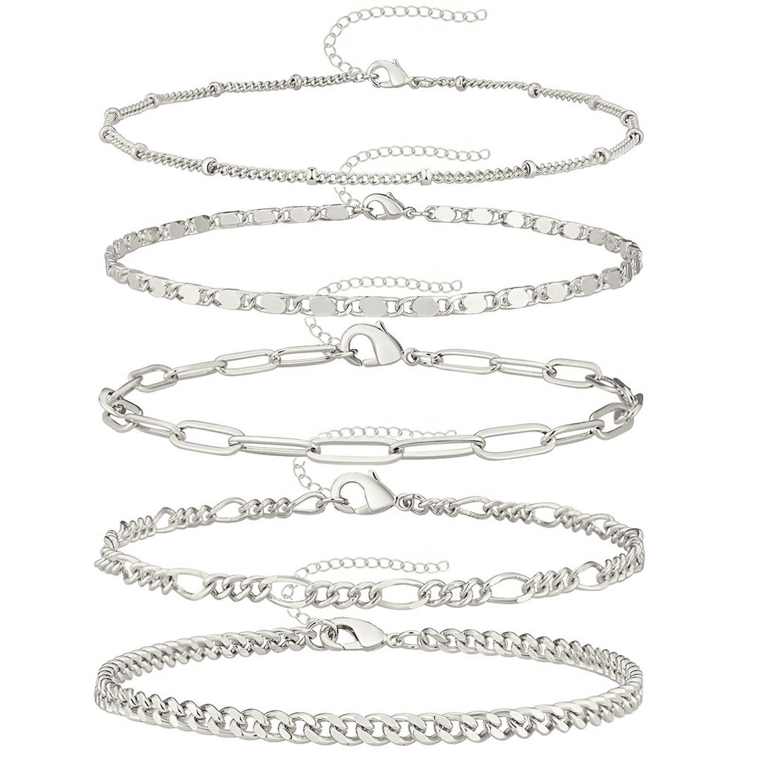 Adjustable Multi-Style Anklet Set Kalsten