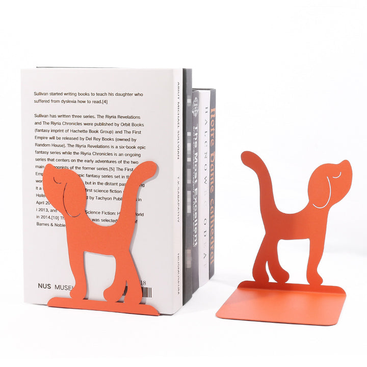 Cute Cat-Themed Bookends