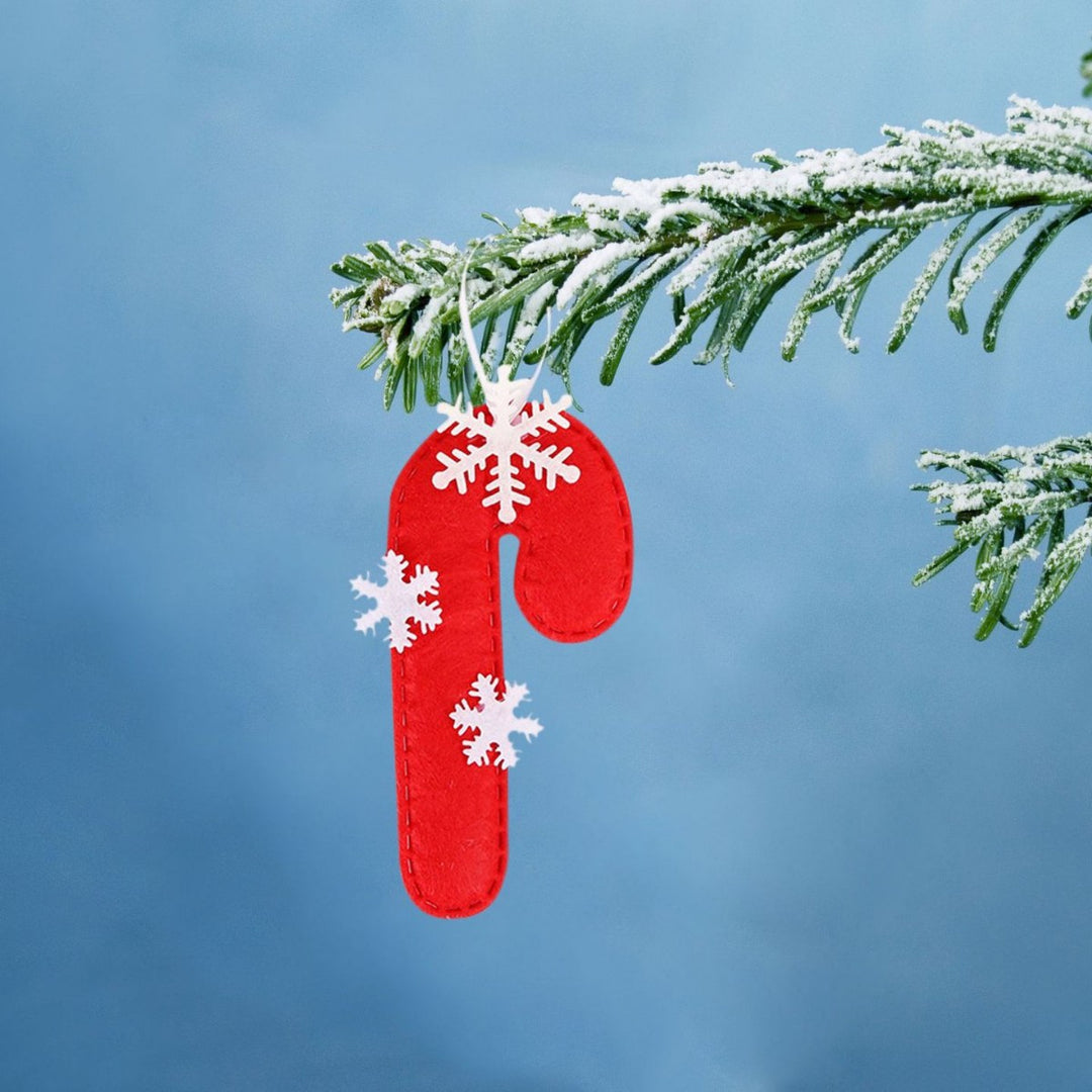 Decorative Christmas tree ornaments in reindeer shape
