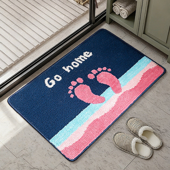 Cat-Themed Welcome Mat