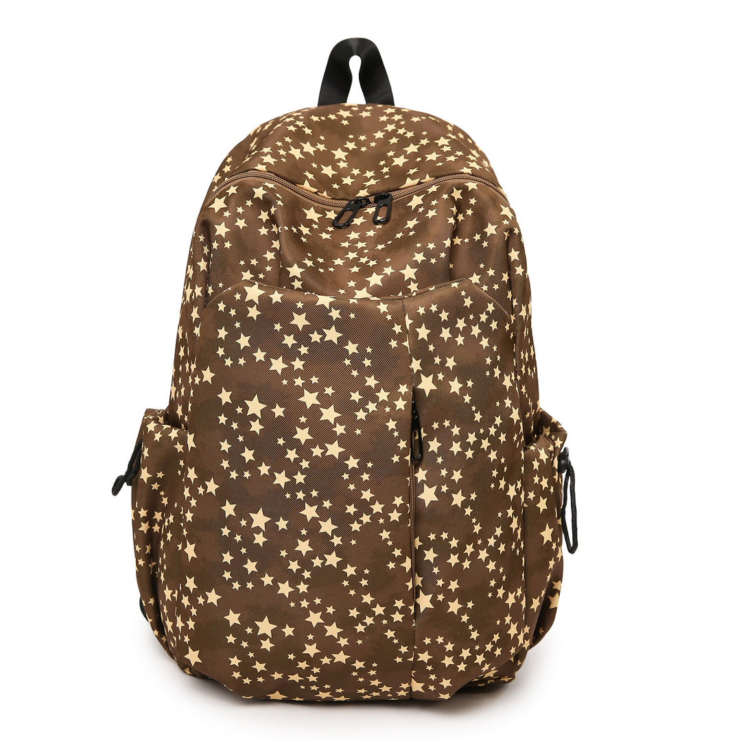 Casual Star-Patterned Backpack Kalsten 1791206130