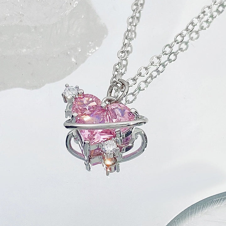 Playful Heart Pendant Necklace Kalsten