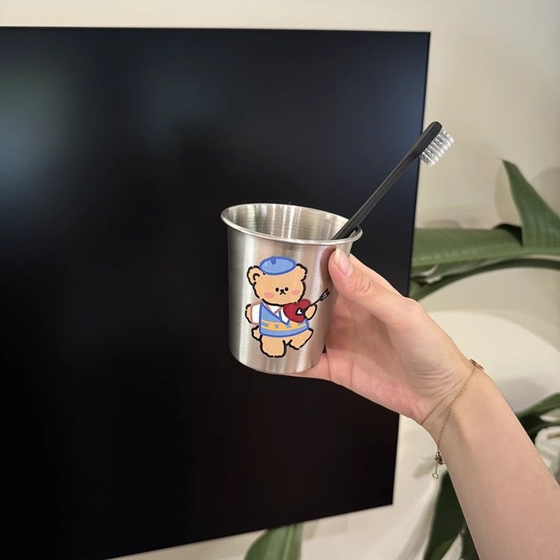 Stainless Steel Mug with Cute Animal Design Kalsten