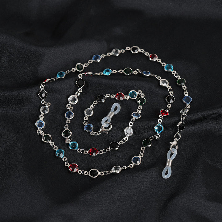 Decorative Gemstone Eyewear Chain Kalsten