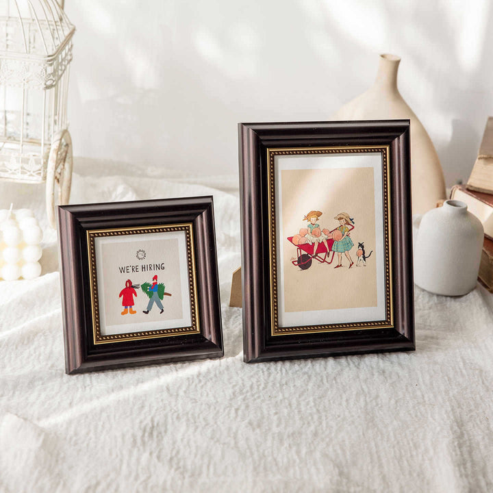 Decorative Botanical Illustration Frame