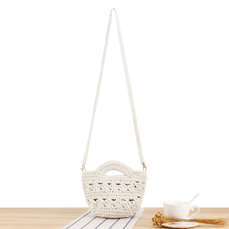 Hand-knotted shoulder bag Kalsten
