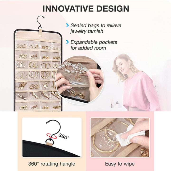 Practical cosmetic organizer with several transparent compartments Kalsten