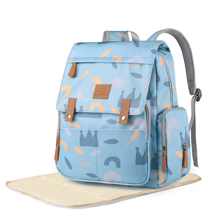 Stylish Patterned School Backpack Kalsten