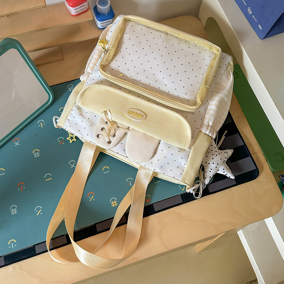 Playful Multi-Pocket School Backpack Kalsten