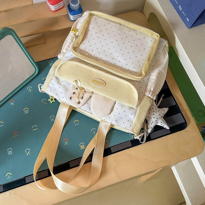 Playful Multi-Pocket School Backpack Kalsten