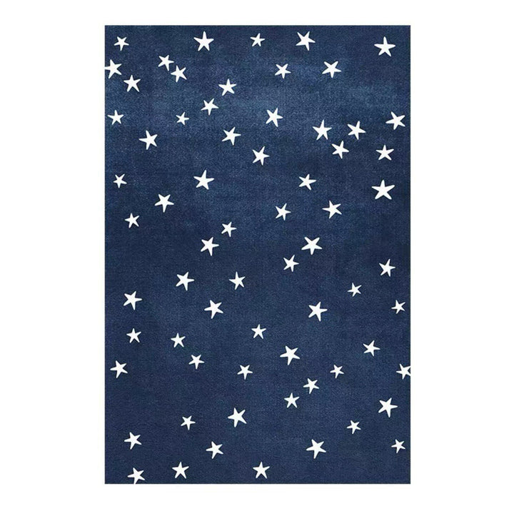Starry Sky Pattern Round Area Rug