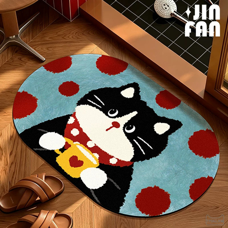 Cartoon Character Area Rug Kalsten