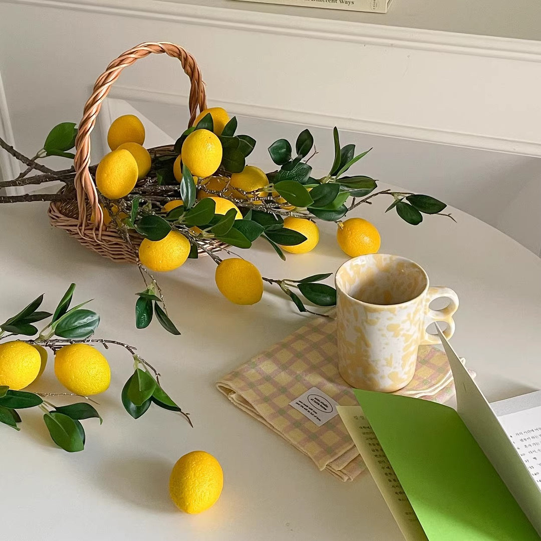 Decorative Lemons Arrangement