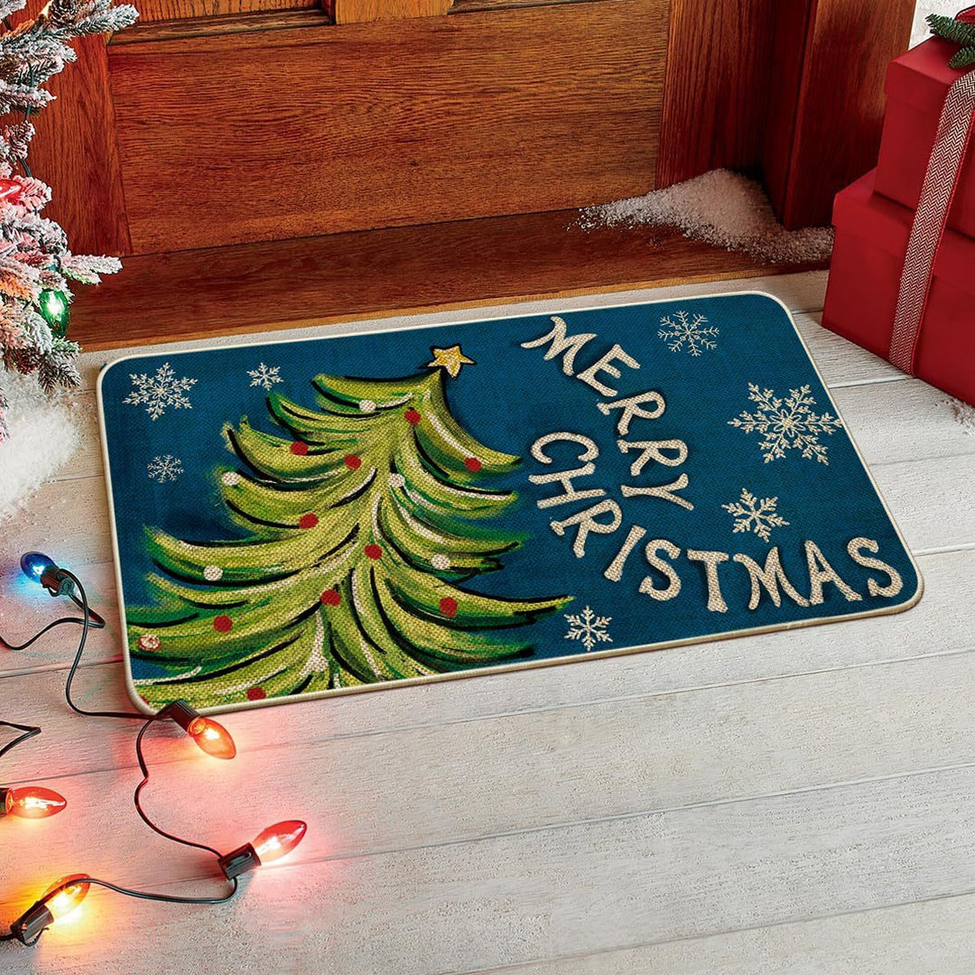 Festive Holiday Door Mat Kalsten