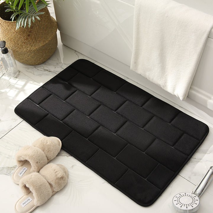 Plush Bath Mat Kalsten