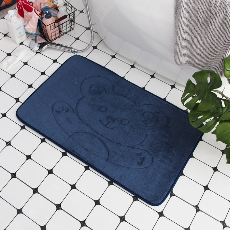 Plush Bath Mat Kalsten