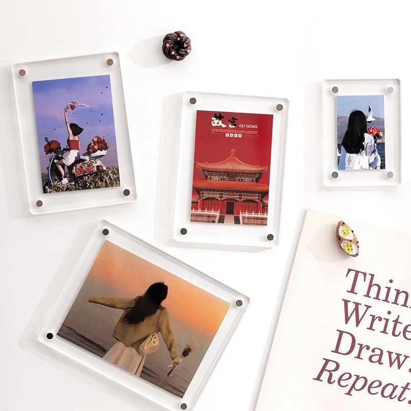 Acrylic Photo Display Stand for Home Display
