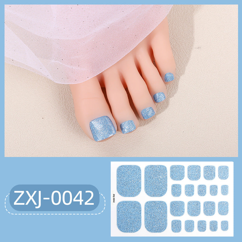Premium Glitter Toenail Wraps