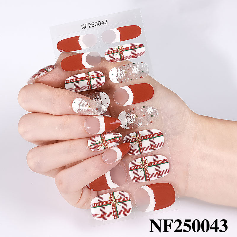 Festive-Themed Nail Art Stickers
