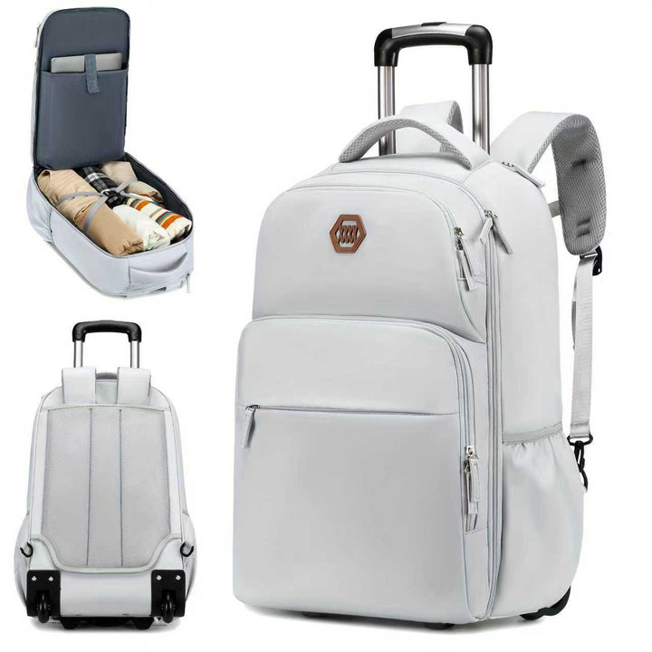 Stylish Wheeled Travel Backpack