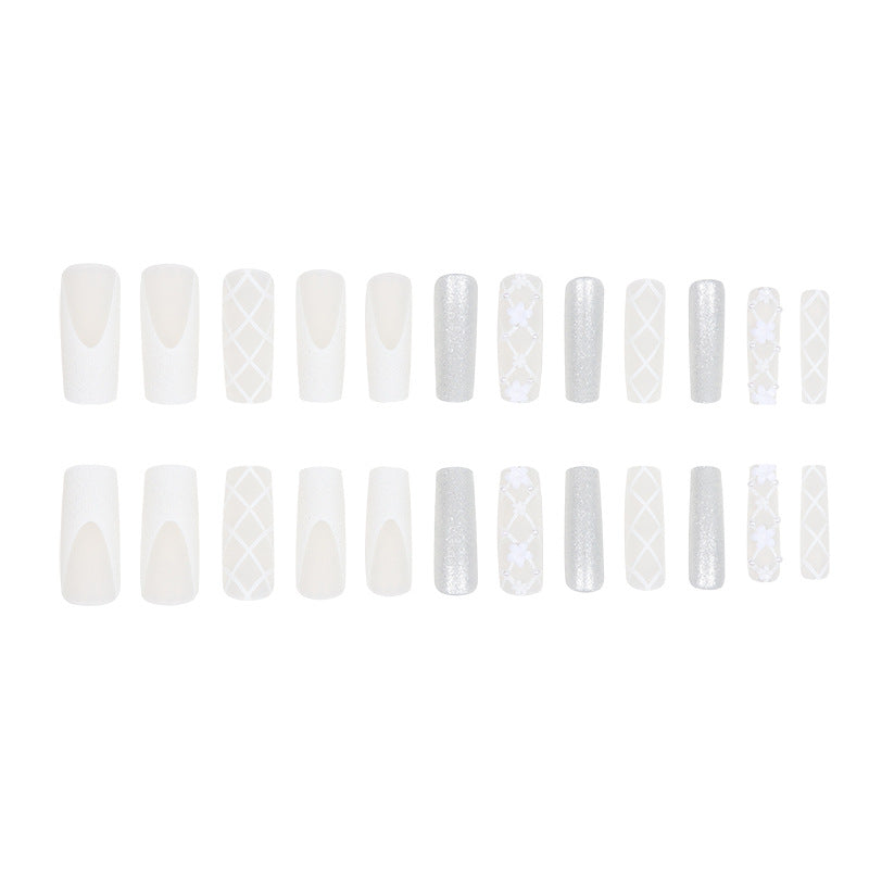 Elegant Decorative Nail Art Press-On Set Kalsten