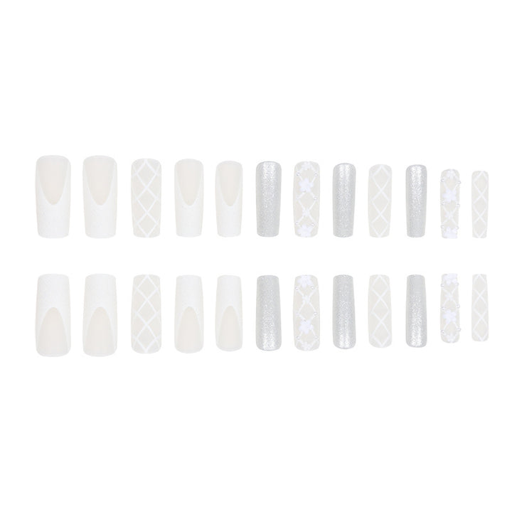 Elegant Decorative Nail Art Press-On Set Kalsten