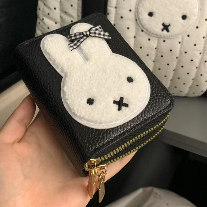 Cute Animal-Themed Zip Wallet