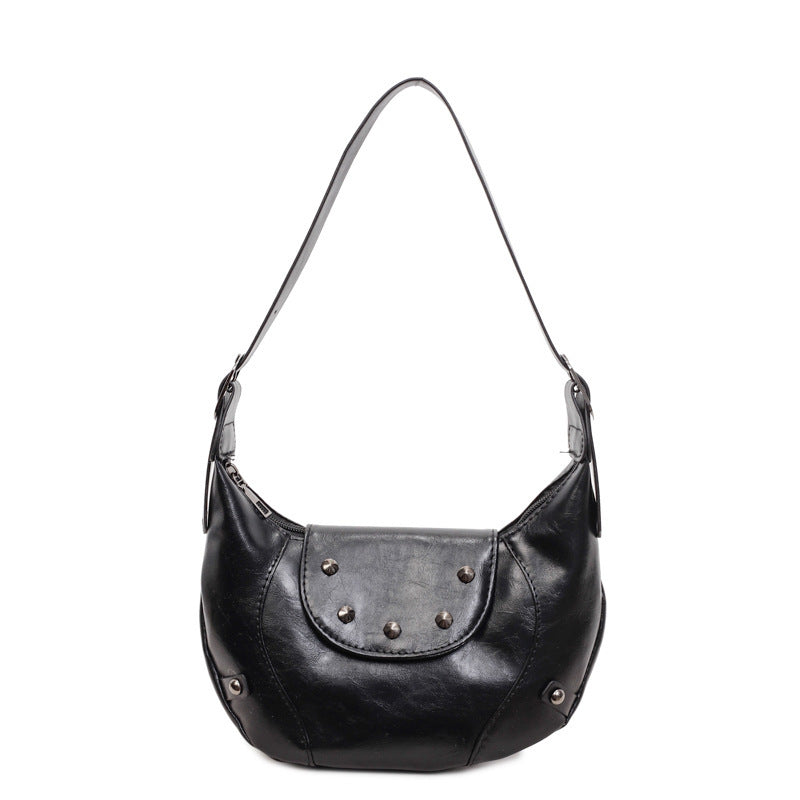 Stylish Leather Hobo Bag Kalsten