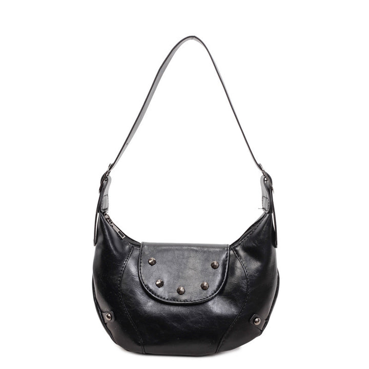 Stylish Leather Hobo Bag Kalsten