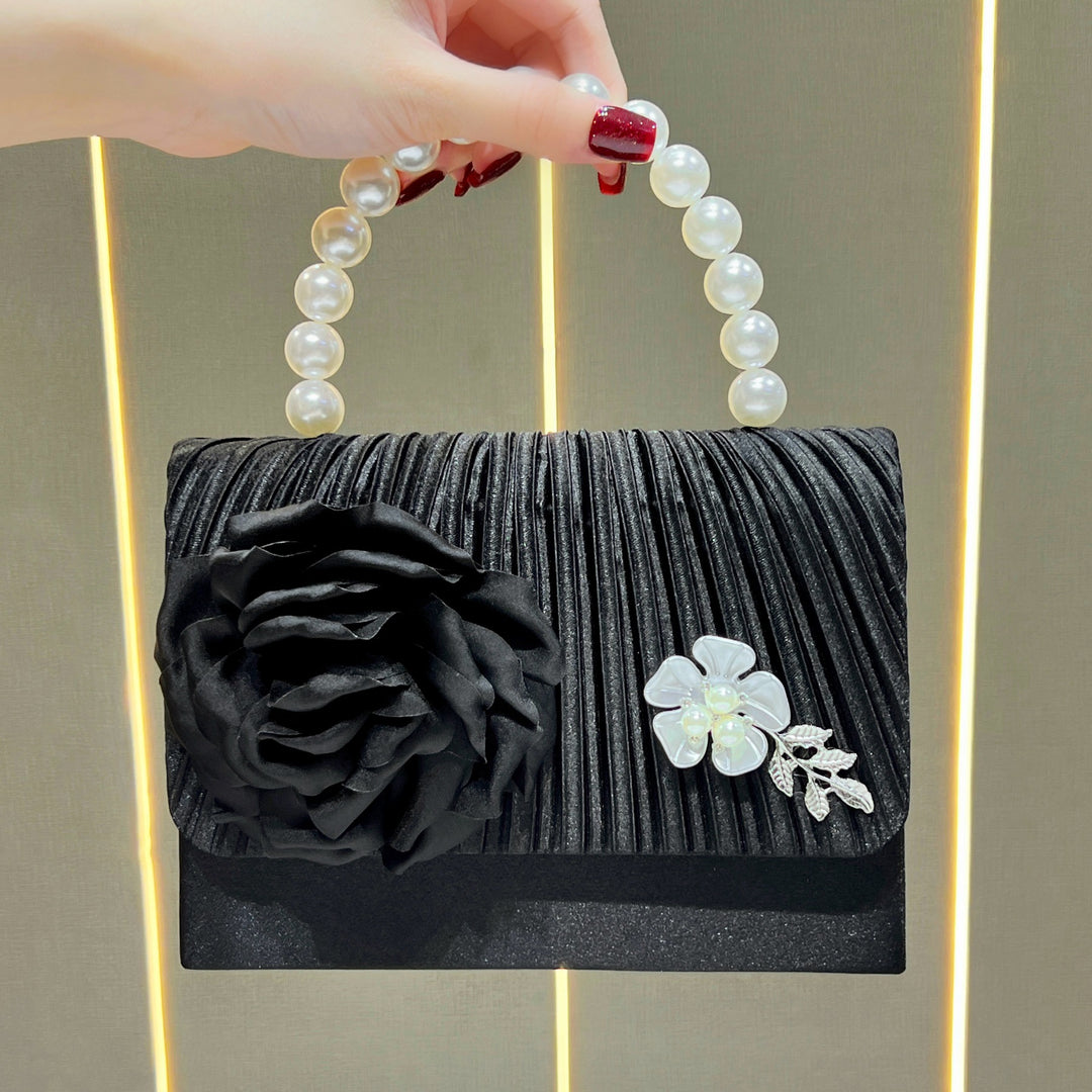 Elegant Floral Evening Handbag