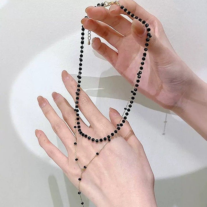 Chic Layered Choker and Pendant Necklace Kalsten