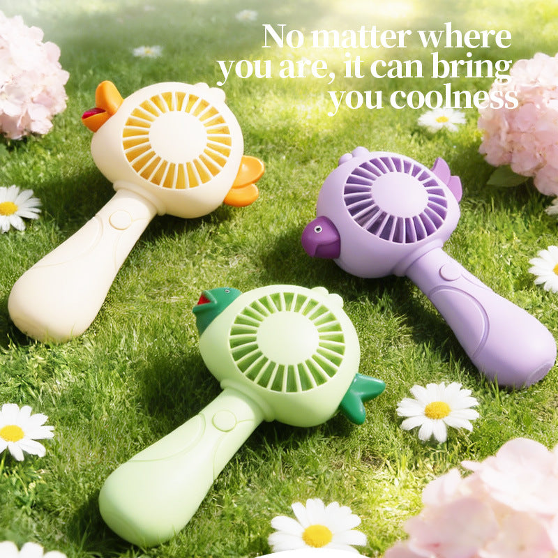 Unisex Portable Handheld Fan with Animal Design Kalsten