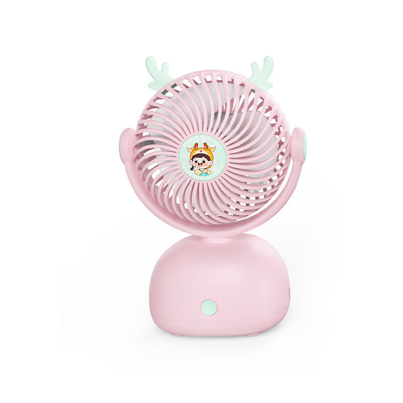 Women Portable Cat Head Fan Kalsten