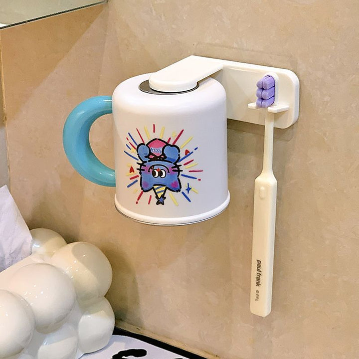 Wall cup holder with cute character design Kalsten