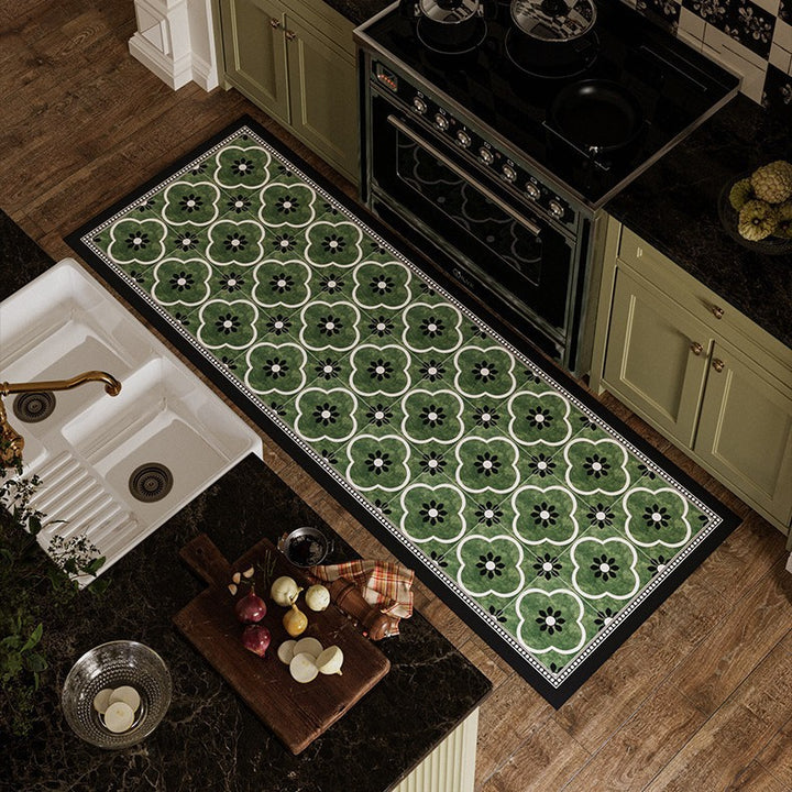 Coffee-Themed Kitchen Mat