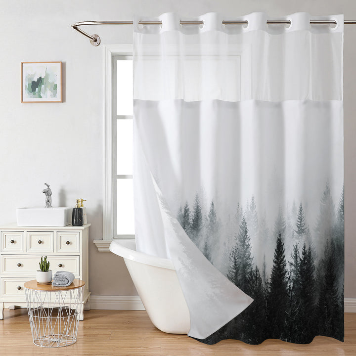 Forest Landscape Shower Curtain Kalsten