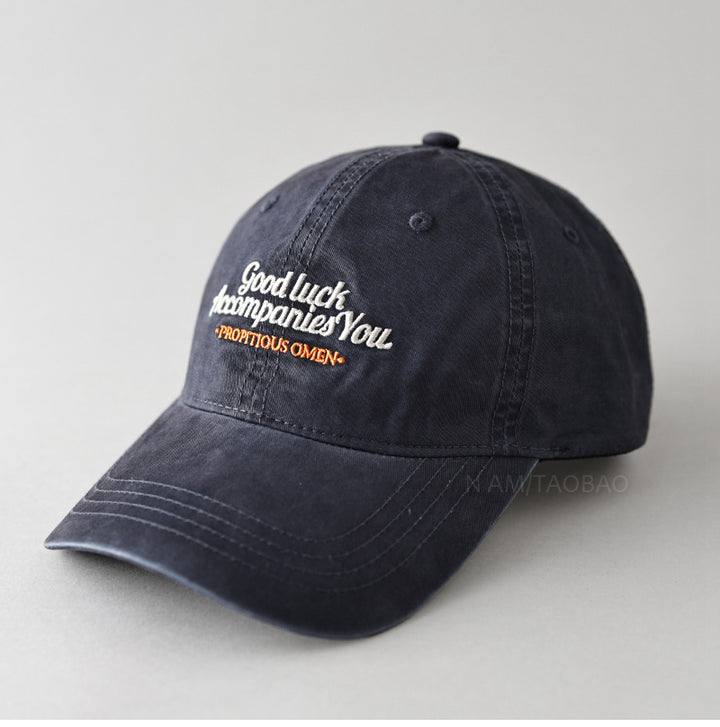 Men's Embroidered Cotton Baseball Cap Kalsten