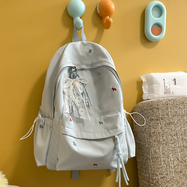 Stylish Floral-Embellished Backpack Kalsten