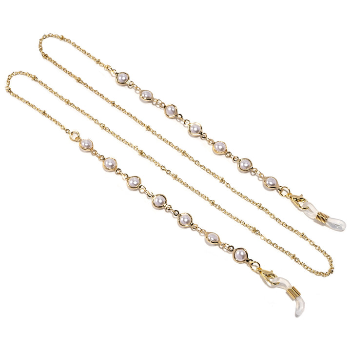 Elegant Pearl Beaded Eyewear Chain Kalsten