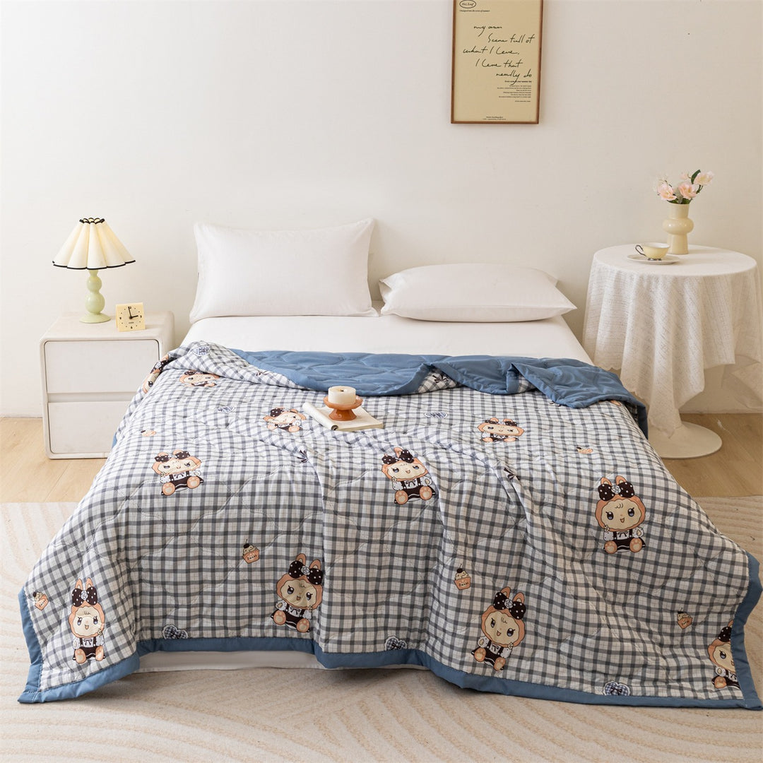 Women Cozy Blanket with Playful Bow Design Kalsten