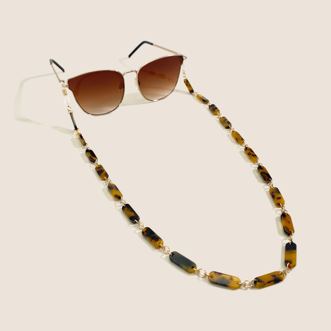 Chic Tortoiseshell Eyewear Chain Kalsten