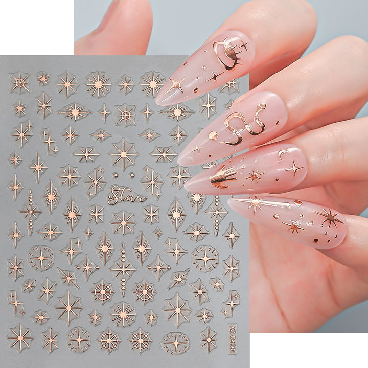 Nail Art Decorative Foil Stickers