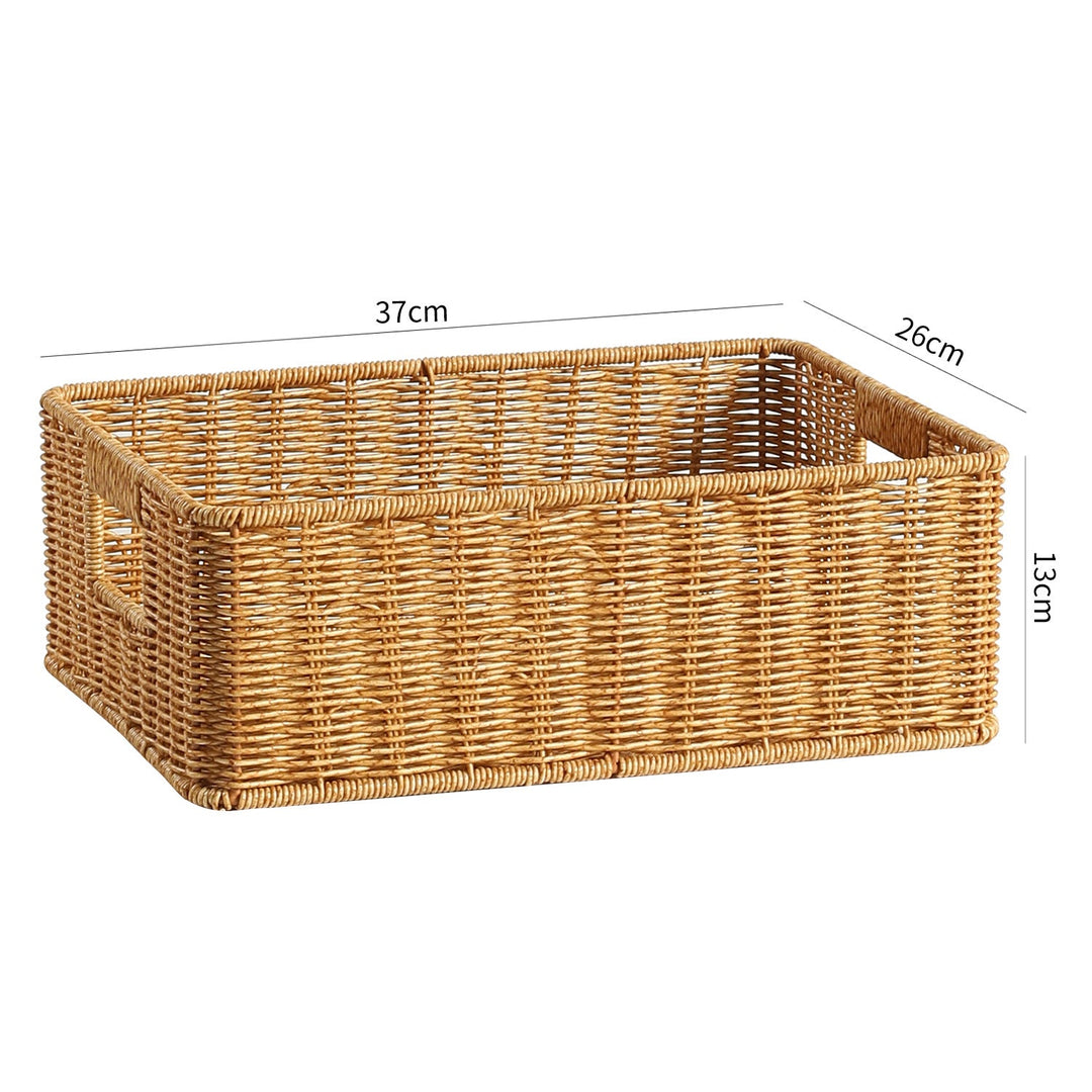 Rectangular Handwoven Storage Organizer Kalsten