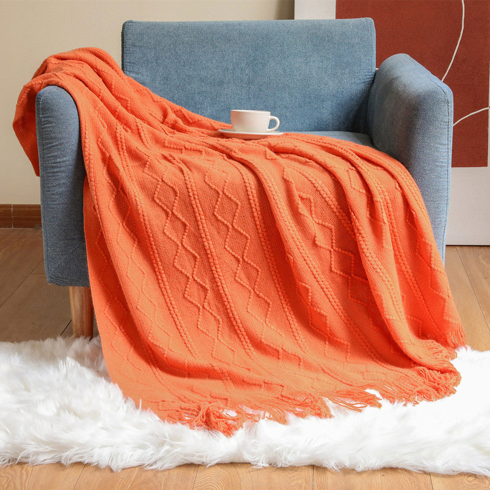 Textured Knit Scarf Kalsten